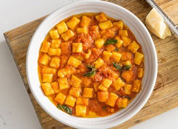 Gnocchi with Tomato Sugo